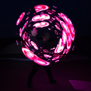 LED- & Laser- Glow-Show