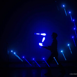 LED- & Laser- Glow-Show