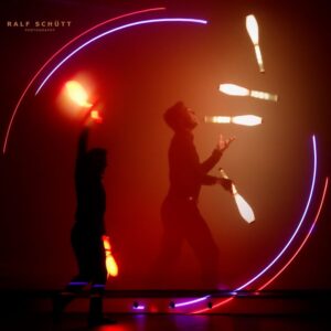 LED- & Laser- Glow-Show