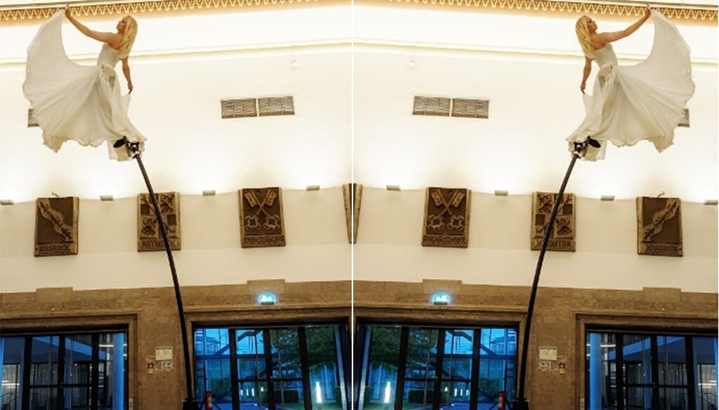 Sway Pole – Artistik in luftiger Höhe bei Leinup agentur