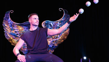 Jongleur für Events München Leinup Künstleragentur