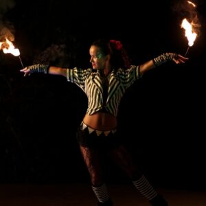 Feuer Jonglage Show Bilder 04