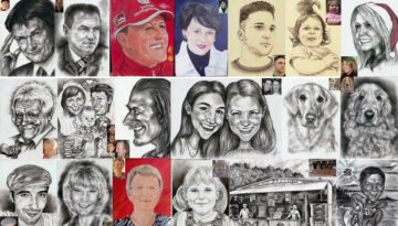 Karikaturist, Porträtist, Schnellzeichner, Leinup Künstlergentur München bilder web