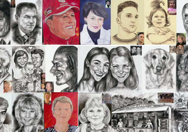 Karikaturist, Porträtist, Schnellzeichner, Leinup Künstlergentur München bilder web